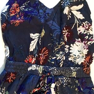 One-piece jumpsuit Jaase Bohemian  Blue Floral